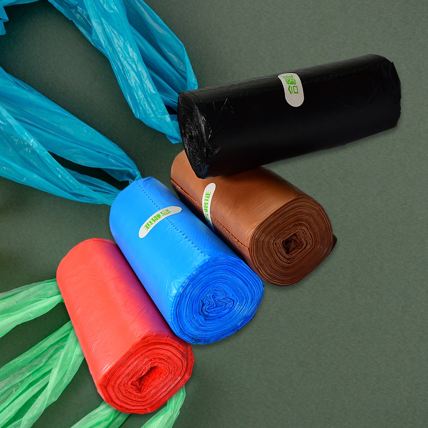 9245 4Roll Garbage Bags/Dustbin Bags/Trash Bags 45x50cm 