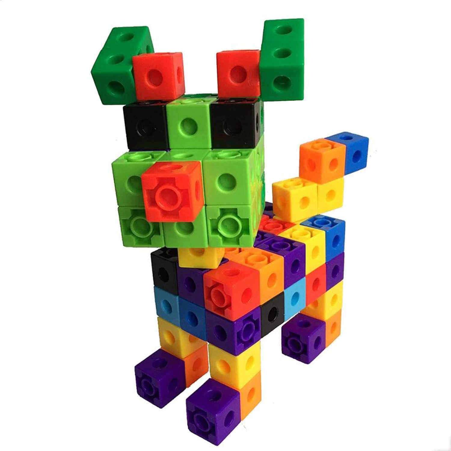 3913 120 Pc Cube Blocks Toy used in all kinds of household and official places specially for kids and children for their playing and enjoying purposes. DeoDap