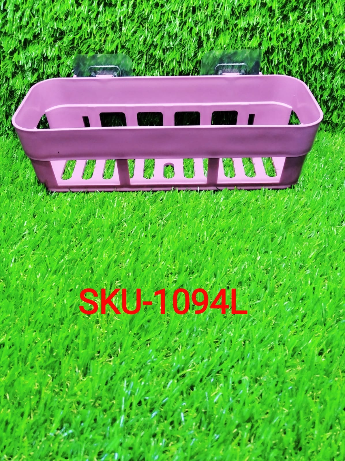1094L Multipurpose Shelf Storage Rack Organizer Caddy Basket with Sticker (Loose Packing) DeoDap