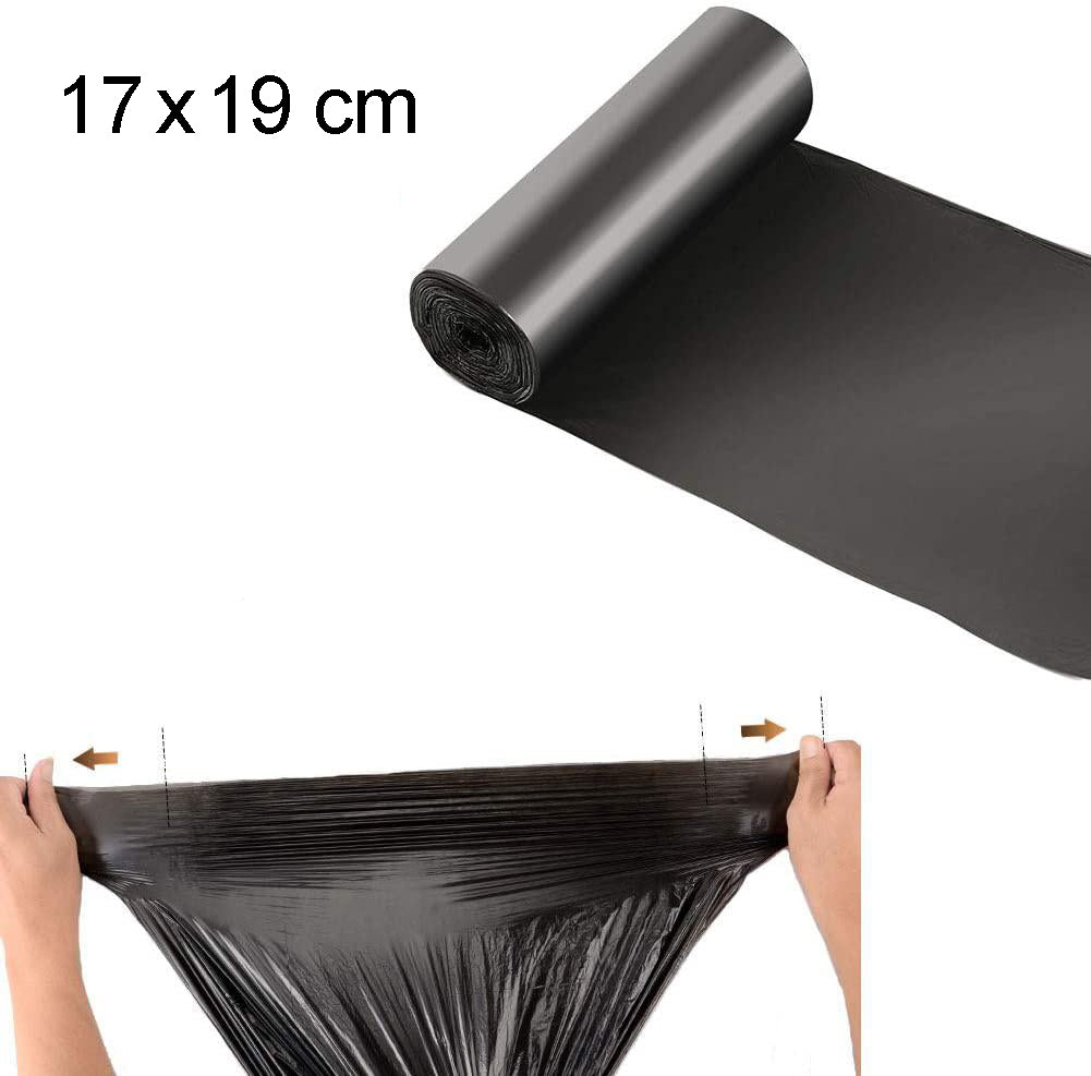 1574 Garbage Bags Small Size Black Colour (17 x 19) DeoDap