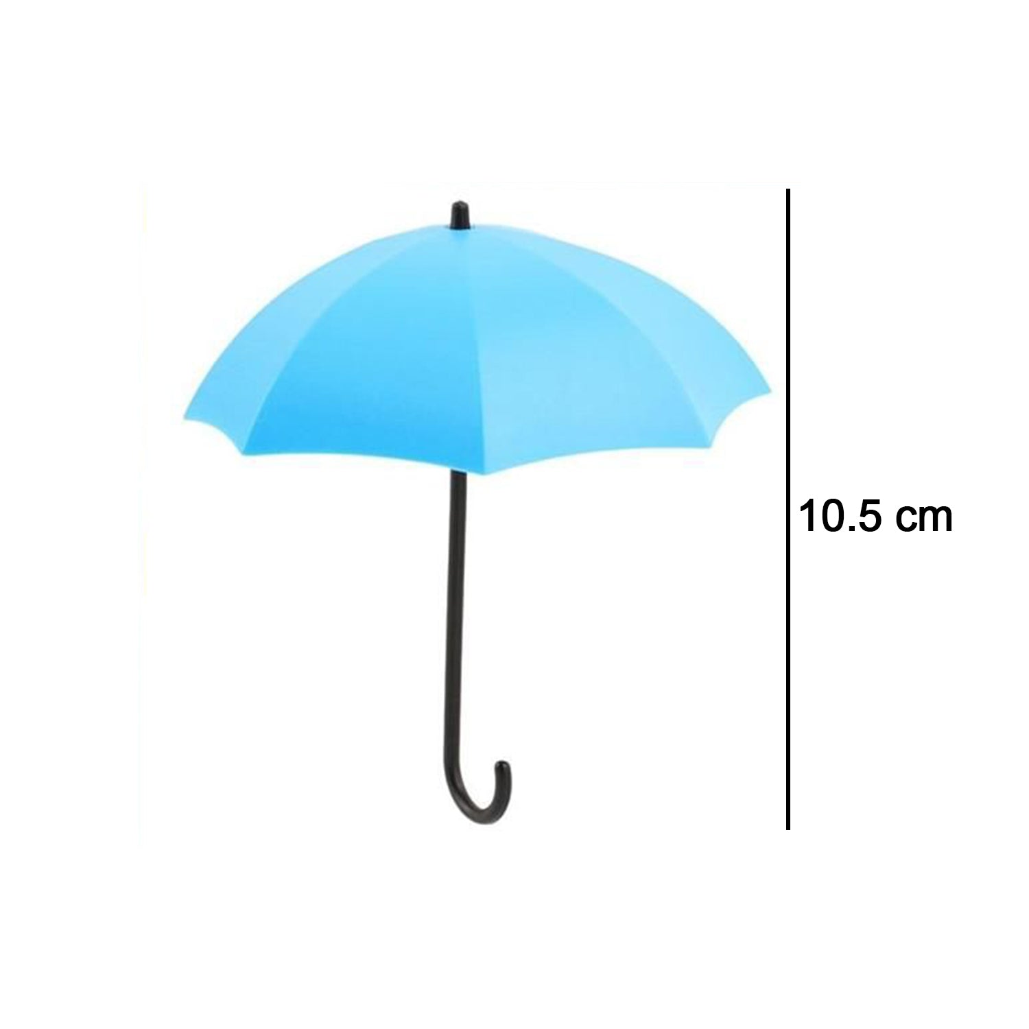 9063 Multipurpose Umbrella Key Hat Holder Wall Hanging Hook Multicolor DeoDap