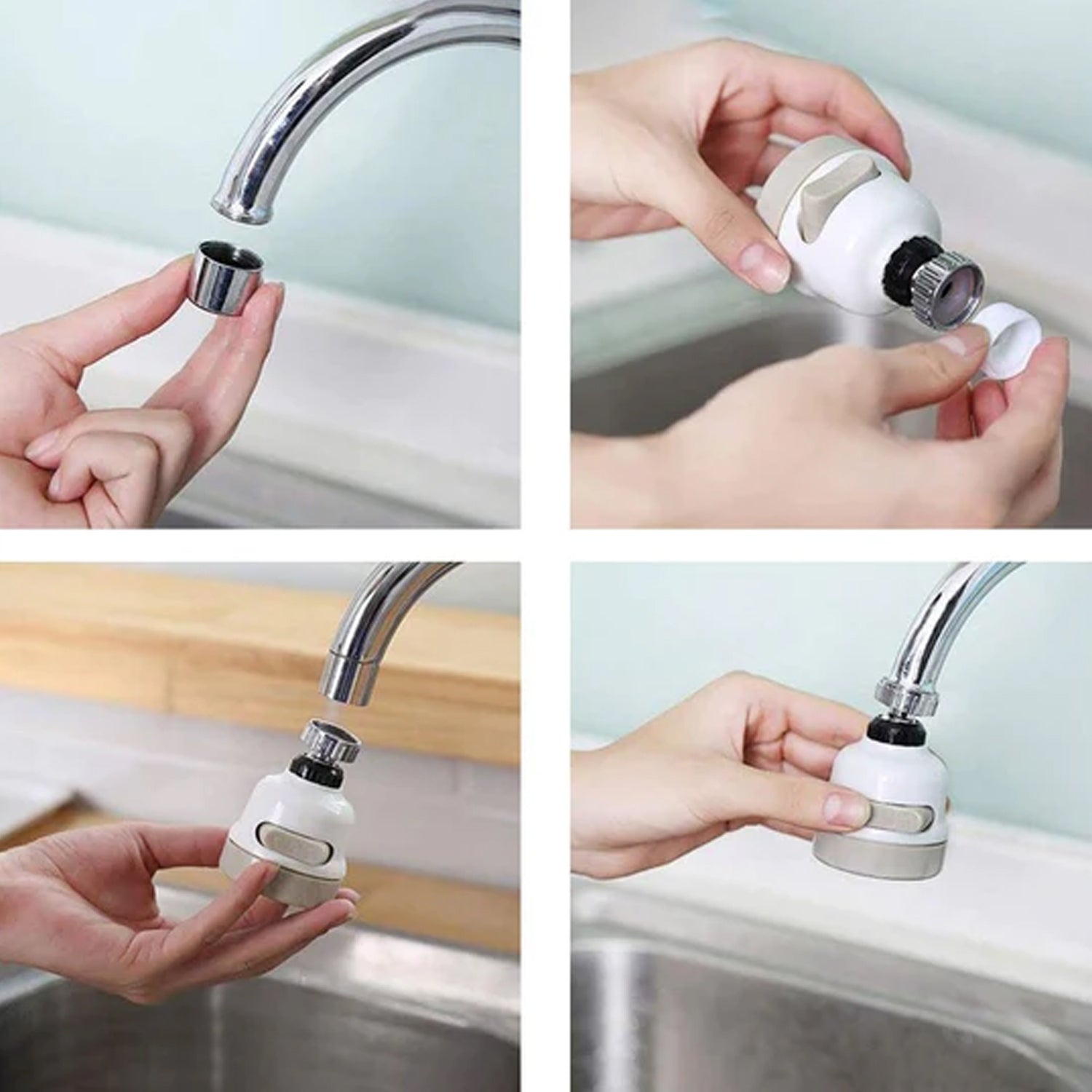 1534 Kitchen Water Shower Tap Faucet Tap Aerator DeoDap