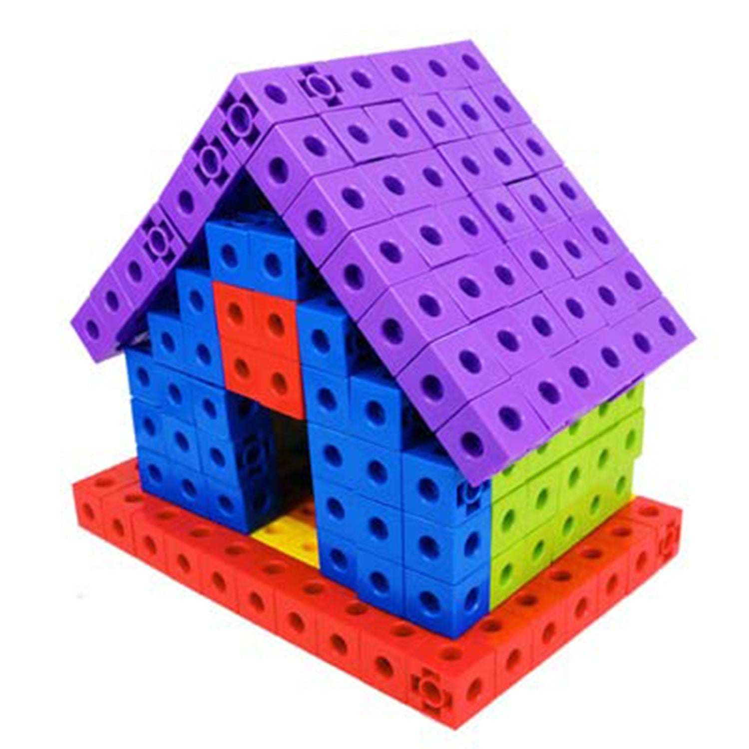 3912 60 Pc Cube Blocks Toy used in all kinds of household and official places specially for kids and children for their playing and enjoying purposes. DeoDap
