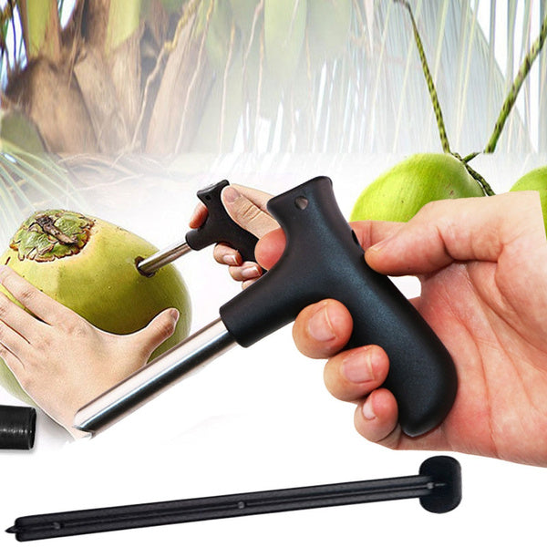 1186 Premium Coconut Opener Tool/Driller with Comfortable Grip DeoDap