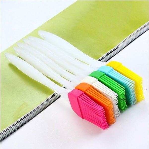 2153 Silicone Spatula and Pastry Brush Special Brush for Kitchen Use DeoDap