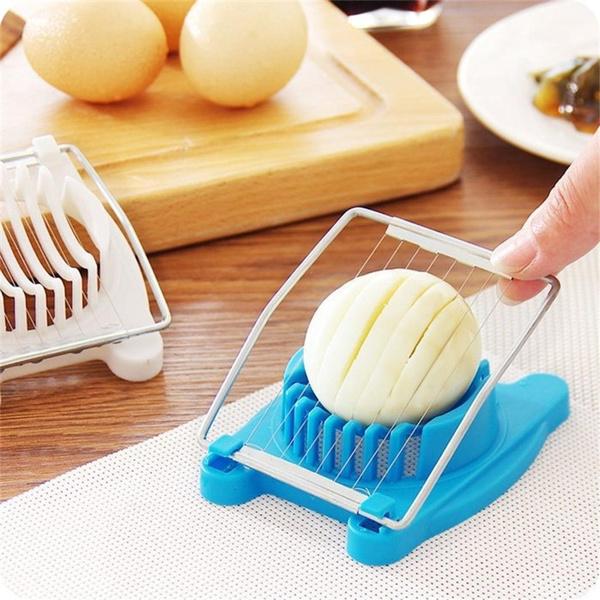 2413 Plastic Multi Purpose Egg Cutter/Slicer with Stainless Steel Wires DeoDap