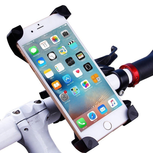 1456 Bike Phone Mount Anti Shake and Stable Cradle Clamp with 360Â° Rotation 