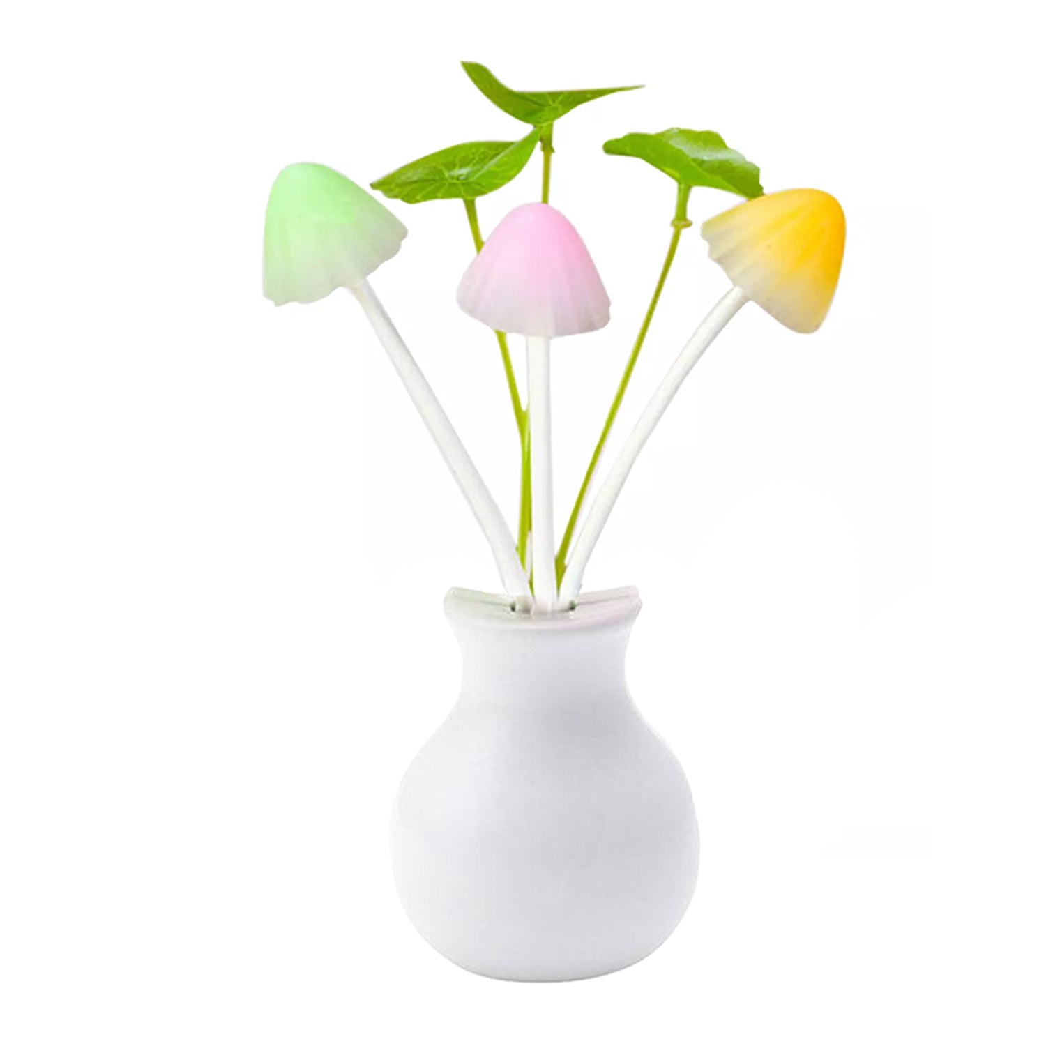 217 LED Dream Night Light, Auto ON/Off Sensor Mushroom Lamp (Multicolor) DeoDap