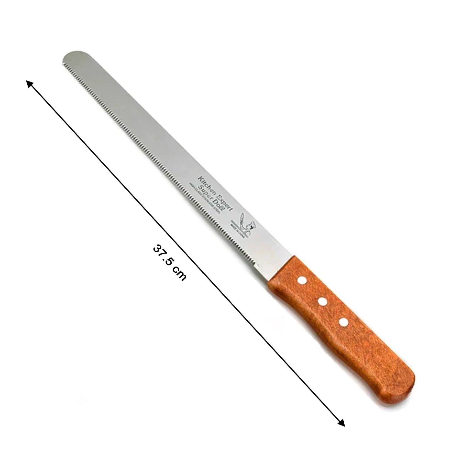 2996 Bread Knife, 15Inch Bread knife to Cut Bread/Cake. Bread Knife for Homemade Bread, Baker's Knife for Slicing 