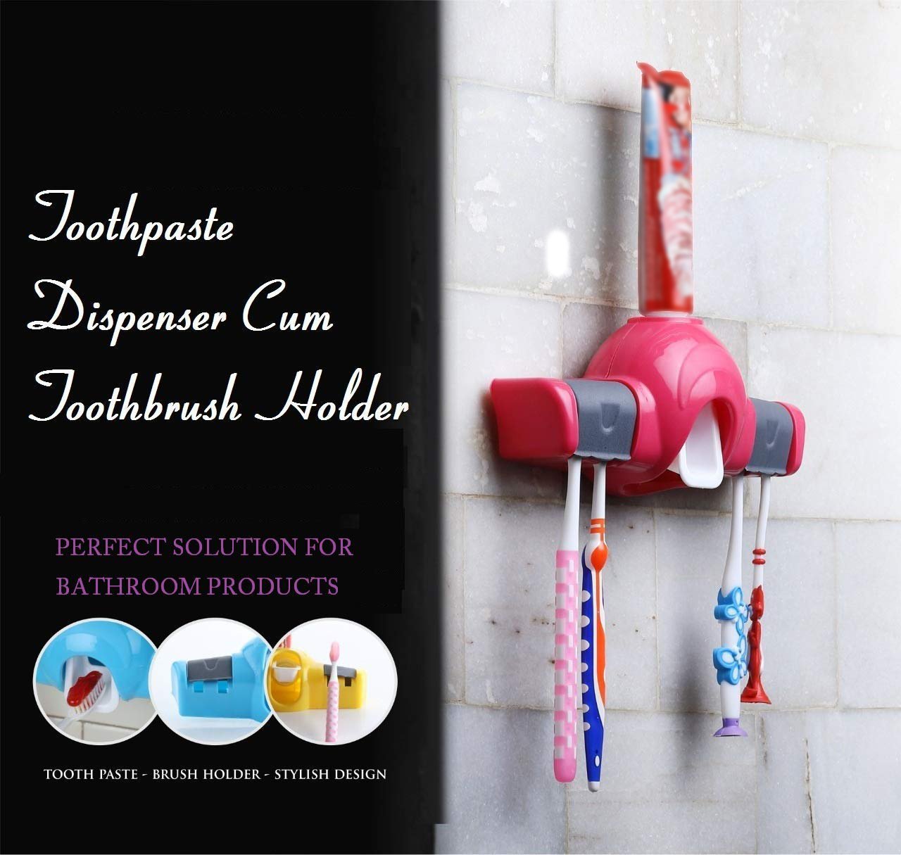 2139 Automatic Push Toothpaste Squeezer Dispenser 