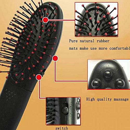 1301 2In1 Head Massager Hairbrush For Treatment of Hair 