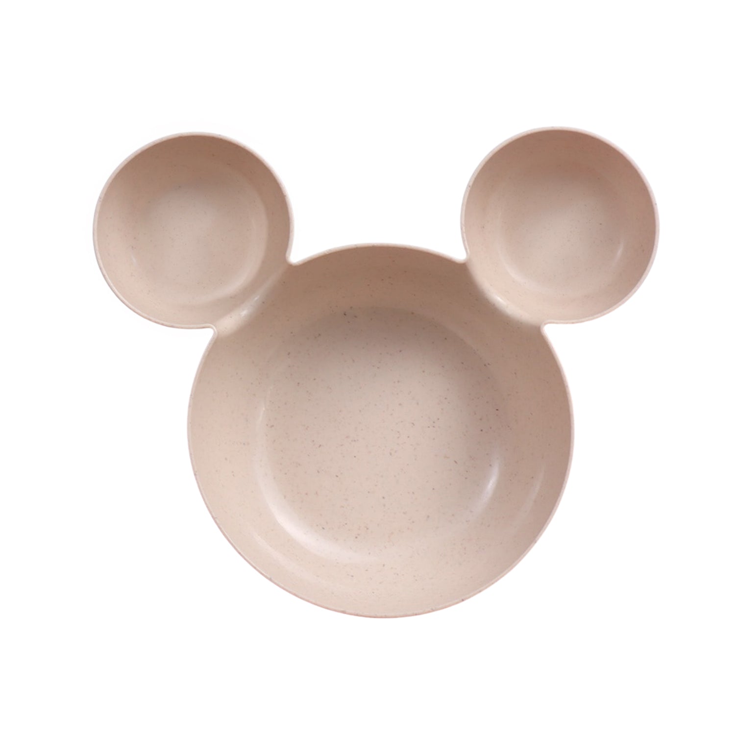 4913 Plate and Small Plate Together Micky Mouse Shape 