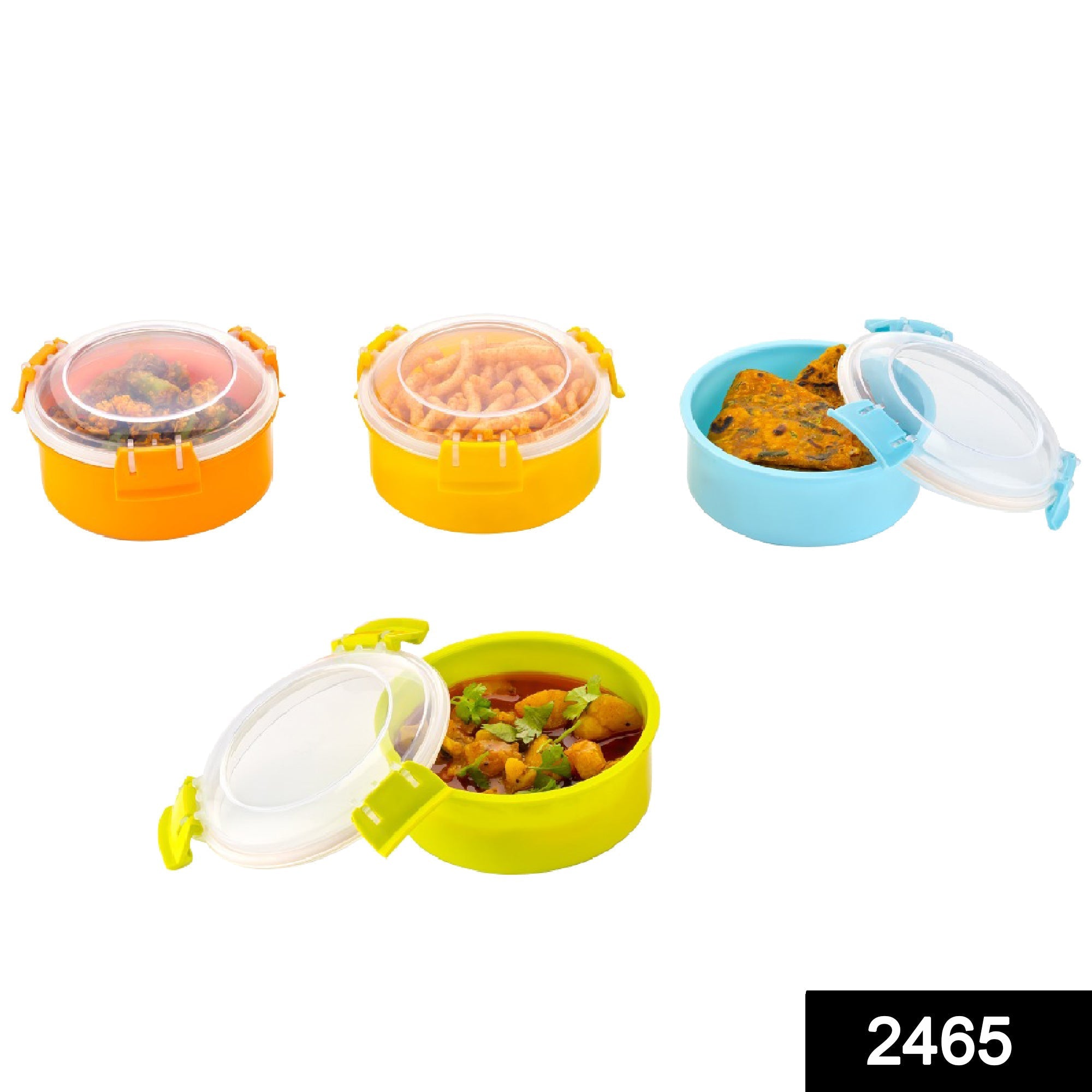 2465 Microwave Safe Containers Lunch Box Steel Dibbi, 300ml DeoDap