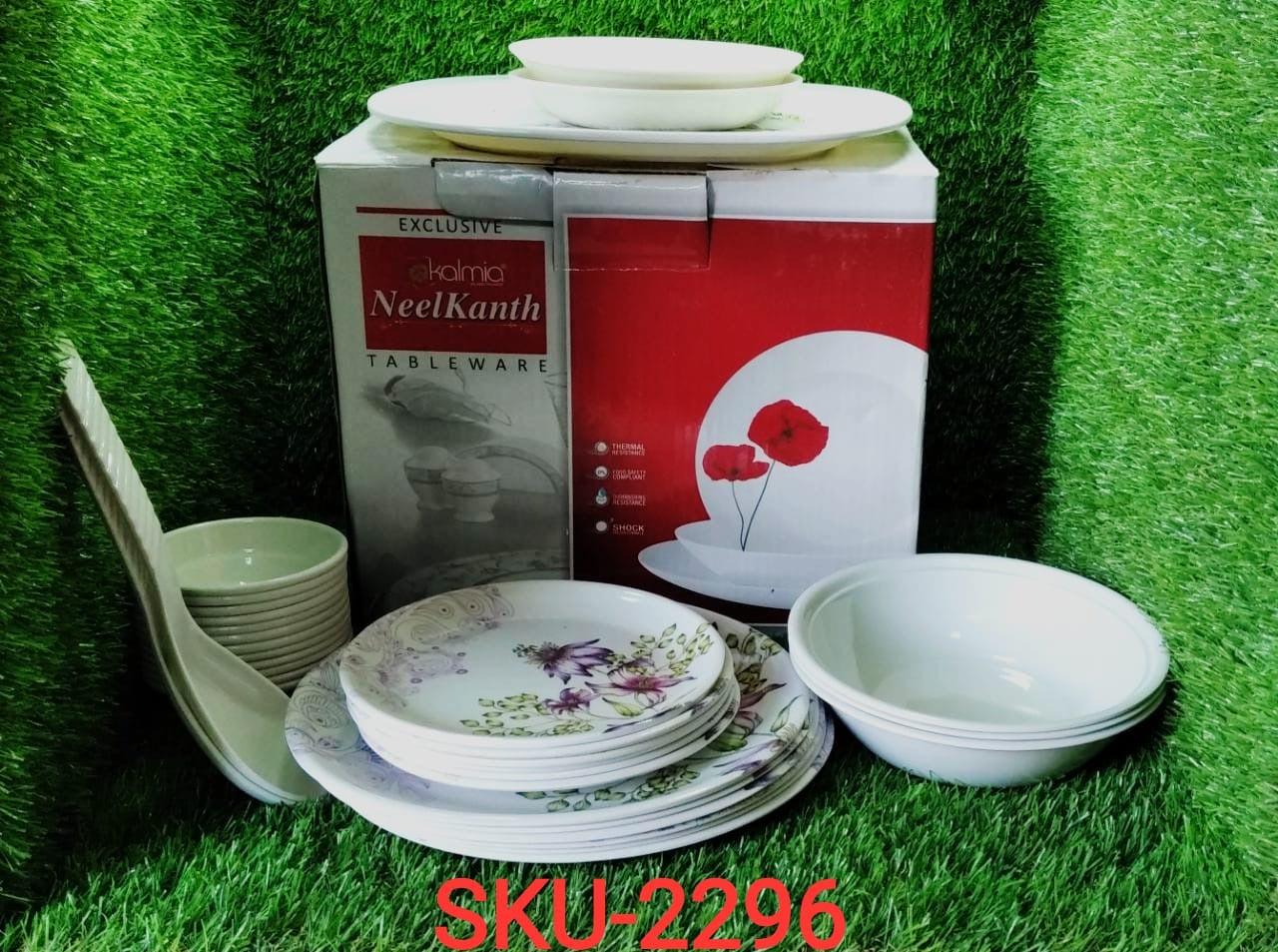 2296 Premium Tableware 32 Pc For Serving Food Stuffs And Items. DeoDap