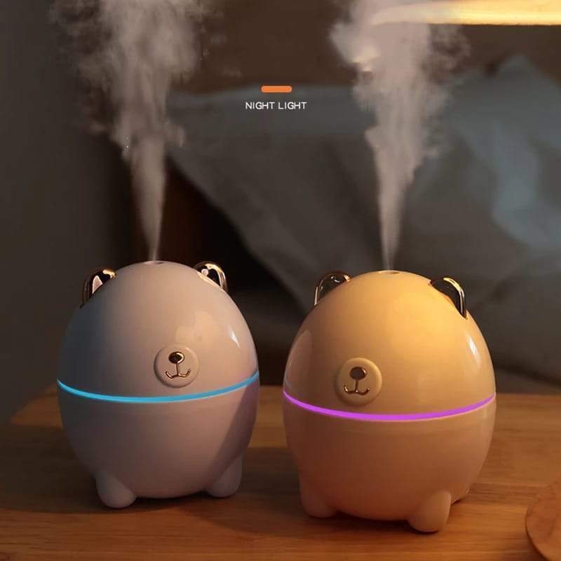 1248 Mini Polar Bear Shaped Cool Mist Portable Humidifier DeoDap