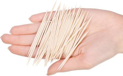 0834 Wooden Toothpicks with Dispenser Box DeoDap